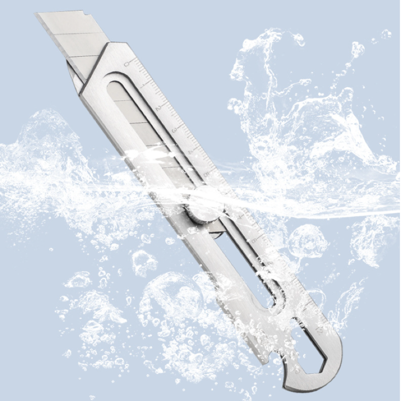 6-in-1 Stainless Steel Utility Knife, Multi-functional Wallpaper Knife