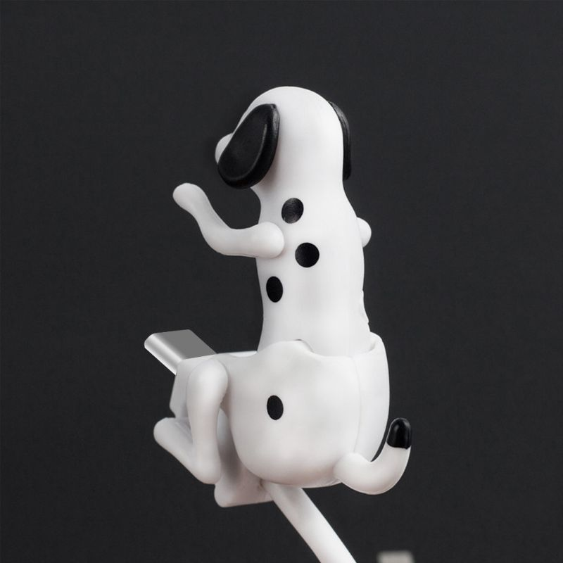 Creative charging cable, "Rogue Dog" charging cable, supports charging Android and iPhone.