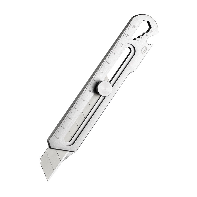6-in-1 Stainless Steel Utility Knife, Multi-functional Wallpaper Knife