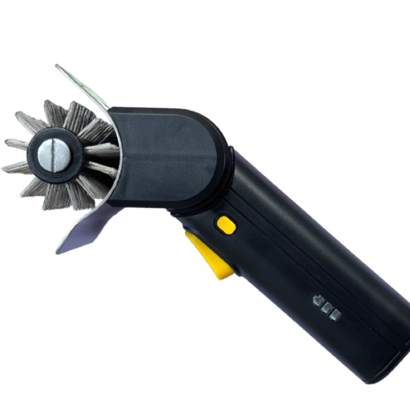 Handheld Electric BBQ Brush, Heavy-Duty Grease Cleaner for Grill Grates