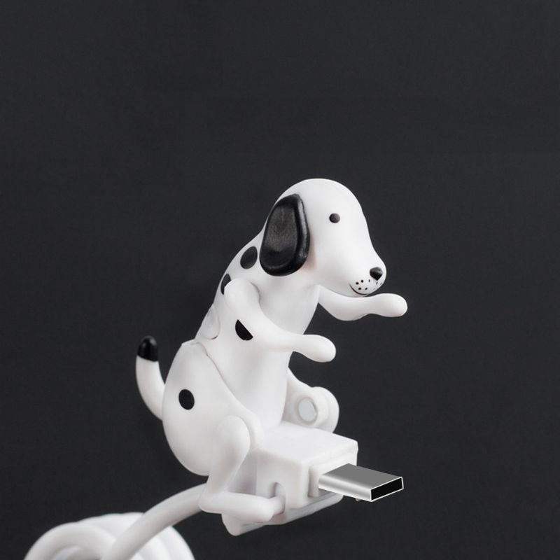 Creative charging cable, "Rogue Dog" charging cable, supports charging Android and iPhone.