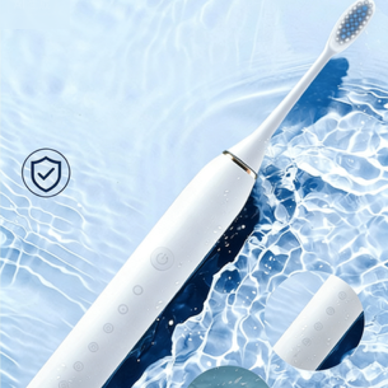 Cross-border electric toothbrush, waterproof soft bristles, full body washable, adult version for household use.