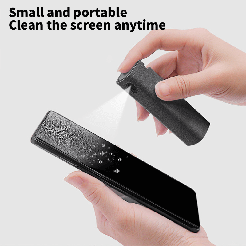 Screen cleaner, cleaning cloth, spray cleaner