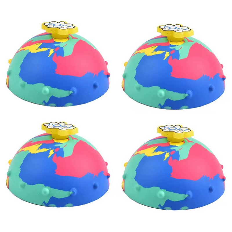 Bouncing ball, stress-relieving toy, most popular toy,4-pack