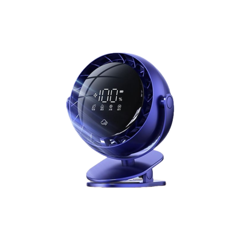 6-inch stand mini fan, desktop USB charging clip fan