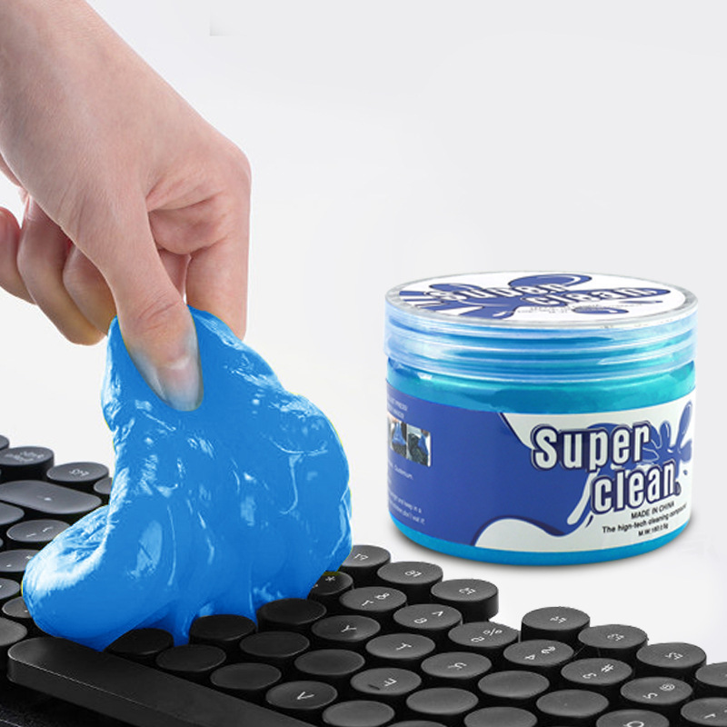 Cleaning gel, magic car cleaning clay, computer keyboard dust and dirt removal gel