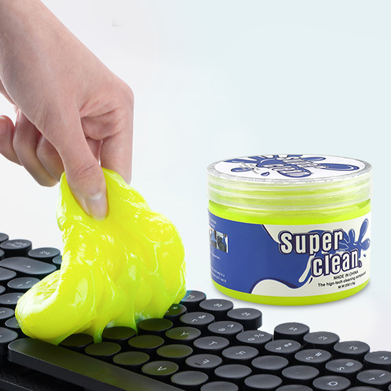Cleaning gel, magic car cleaning clay, computer keyboard dust and dirt removal gel