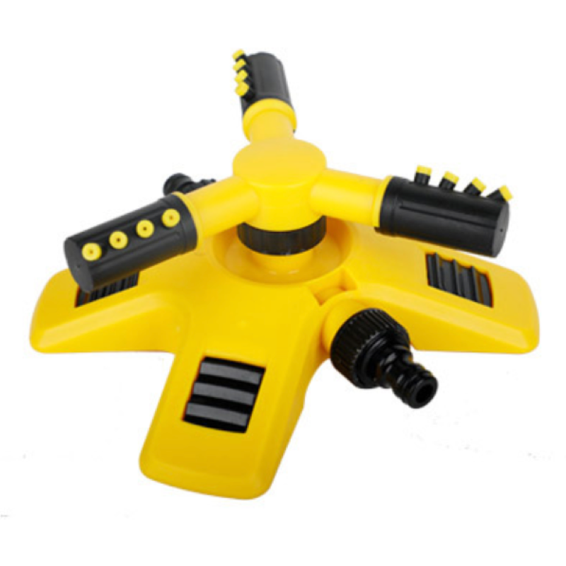 360° Automatic Rotating Sprinkler Head, 3-Arm Series Irrigation Sprayer for Nursery & Garden